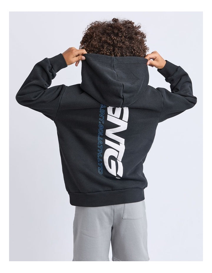 Challenger Hoodie (8-16 Years) in Black