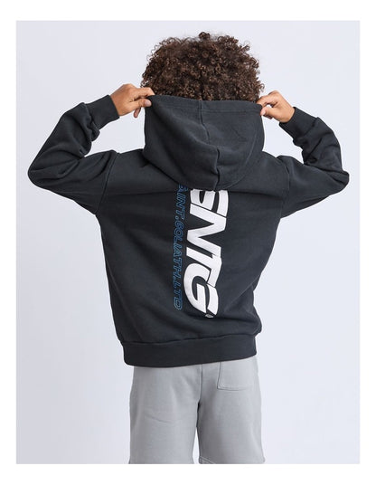 Challenger Hoodie (8-16 Years) in Black
