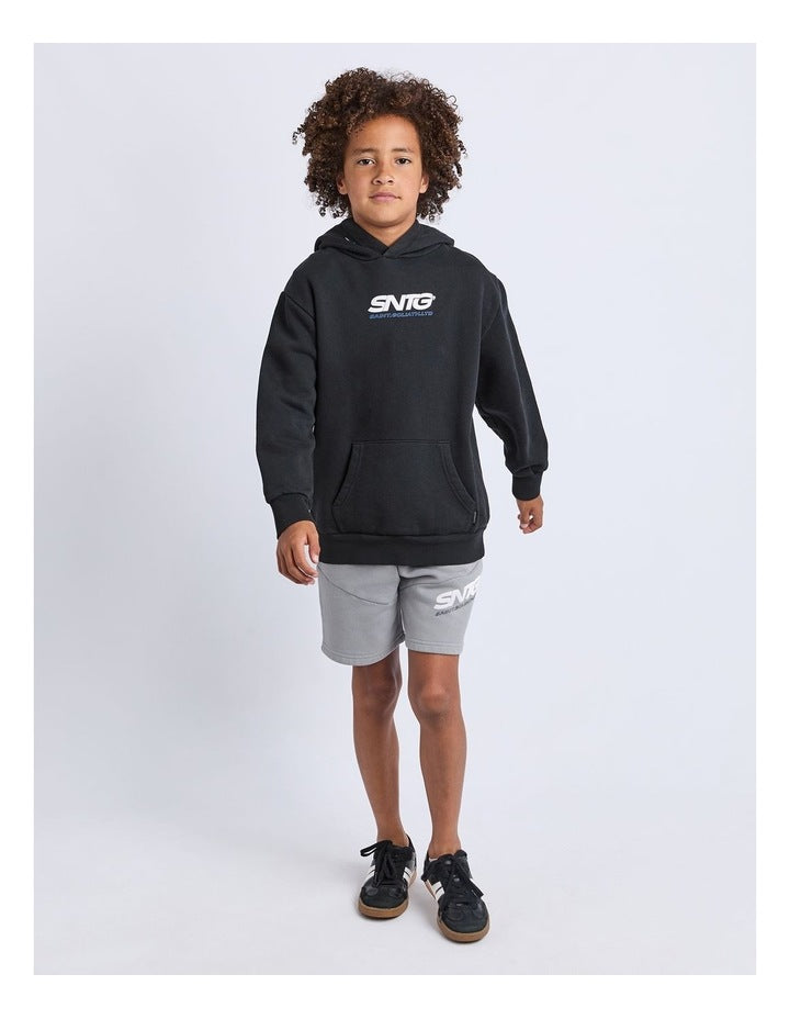 Challenger Hoodie (8-16 Years) in Black
