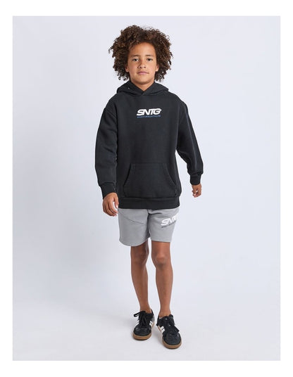 Challenger Hoodie (8-16 Years) in Black