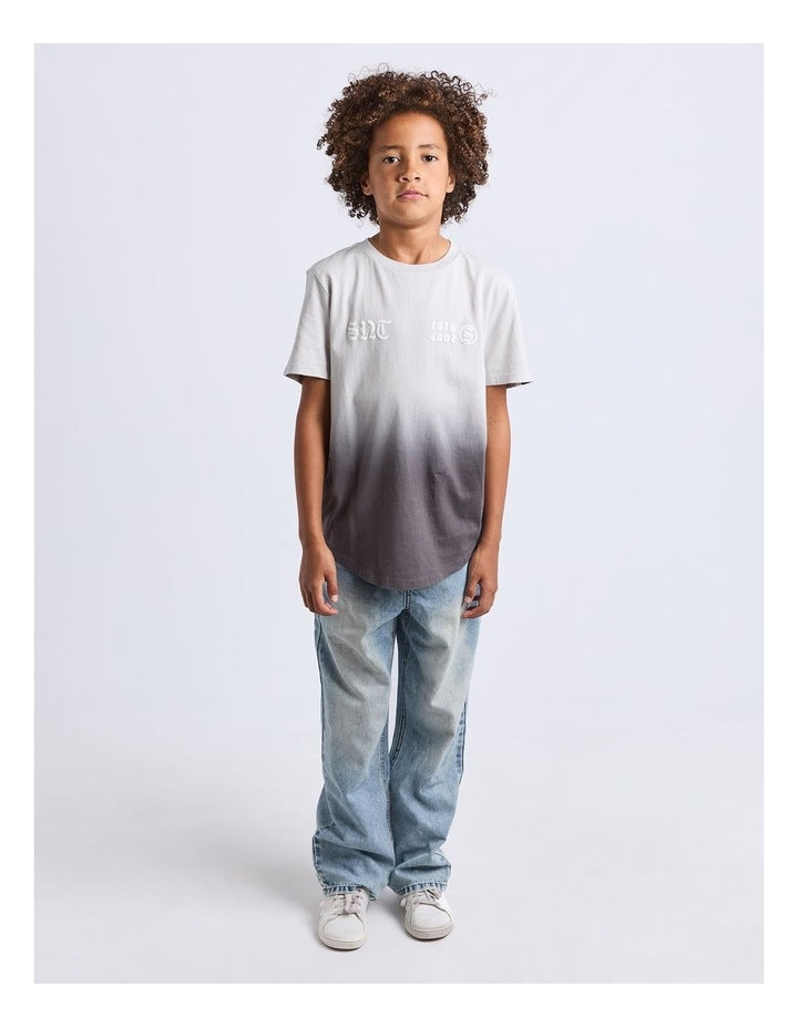 Two-Tone Tee (8-16 Years) in Multi