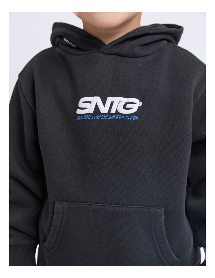 Challenger Hoodie (3-7 Years) in Black