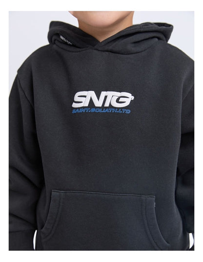 Challenger Hoodie (3-7 Years) in Black