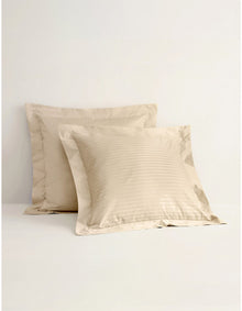 MILLENNIA 1200TC EUROPEAN PILLOWCASE IN CHAMPAGNE
