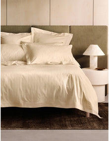 MILLENNIA 1200TC EUROPEAN PILLOWCASE IN CHAMPAGNE