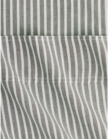 REILLY STRIPE DOUBLE SHEET SET IN JUNGLE