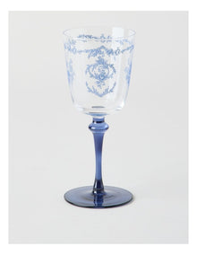 Mazarine Wine Glass 320ml Set of 4 in Blue