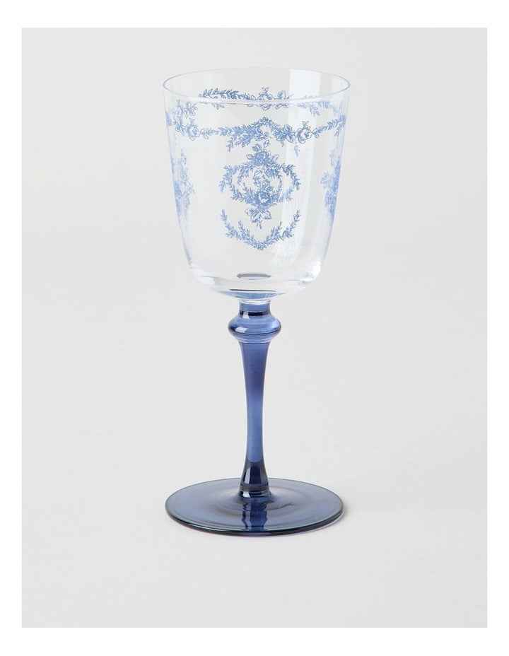 Mazarine Wine Glass 320ml Set of 4 in Blue
