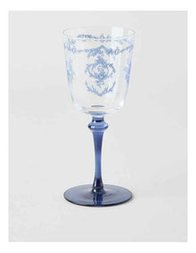 Mazarine Wine Glass 320ml Set of 4 in Blue