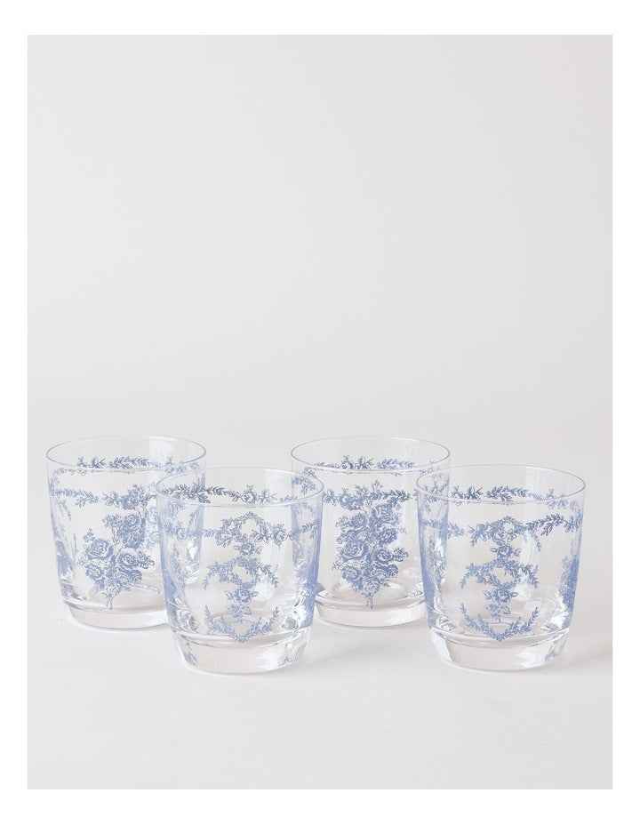 Mazarine Tumbler 250ml Set of 4 in Blue