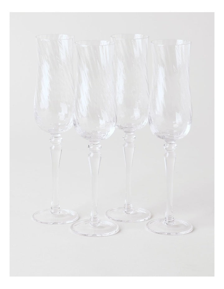 Clara Champagne Glass 180ml Set of 4