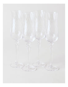 Clara Champagne Glass 180ml Set of 4