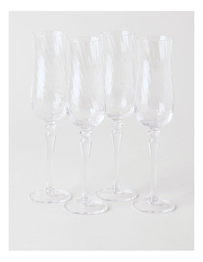 Clara Champagne Glass 180ml Set of 4