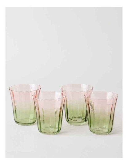 Tulips Tumbler Set of 4