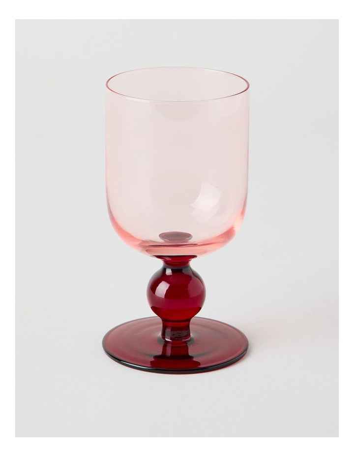 Coloured Cosy Wine Glass Set of 2 in Pink
