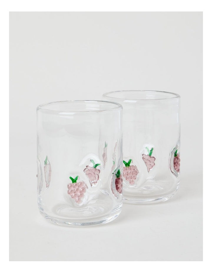 Grape Tumbler 330ml Set of 2