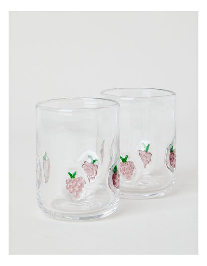 Grape Tumbler 330ml Set of 2