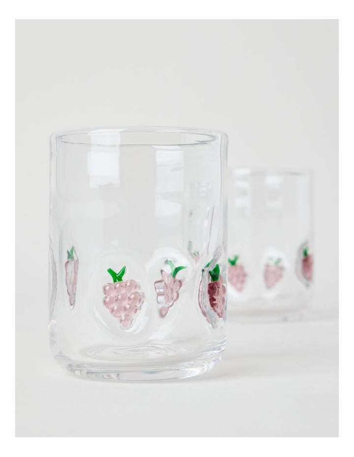 Grape Tumbler 330ml Set of 2
