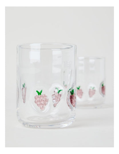 Grape Tumbler 330ml Set of 2