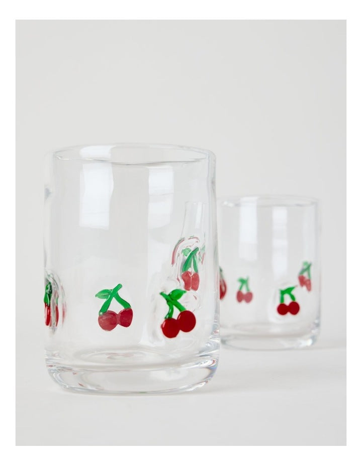 Cherry Tumbler 330ml Set of 2