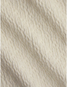 TEXTURES DAPPLED WEAVE KING QUILT COVER SET IN ALABASTER