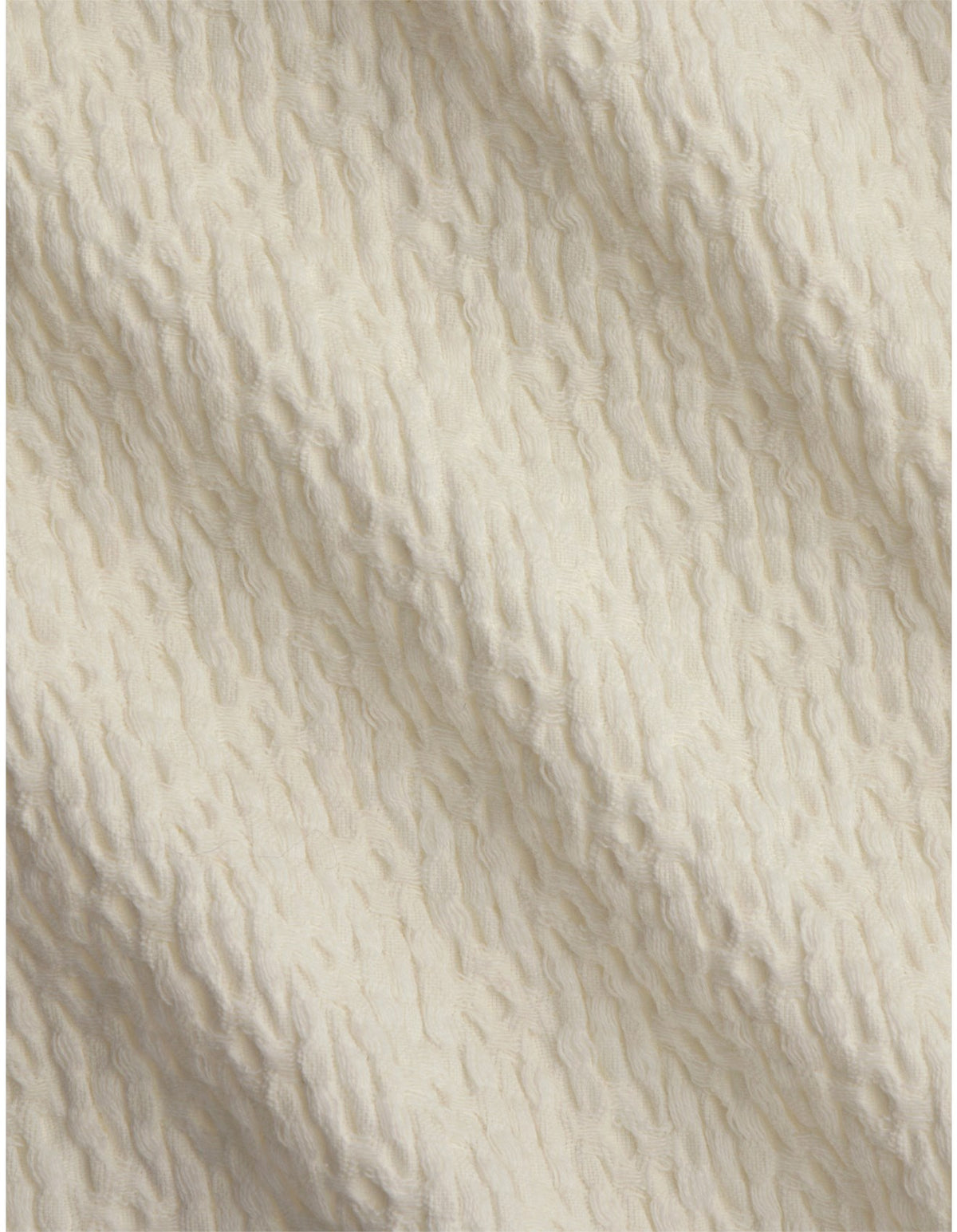 TEXTURES DAPPLED WEAVE QUEEN QUILT COVER SET IN ALABASTER