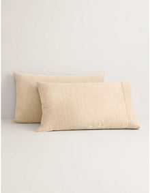 REILLY PILLOWCASE PAIR IN NATURAL