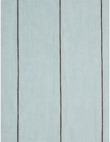 ABBOTSON STRIPE KING FITTED SHEET IN ICE