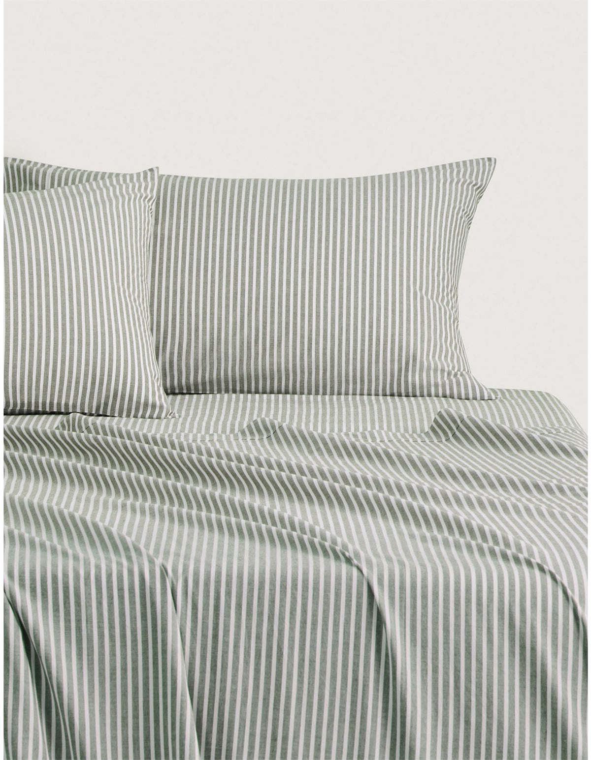 REILLY STRIPE KING SINGLE SHEET SET IN JUNGLE