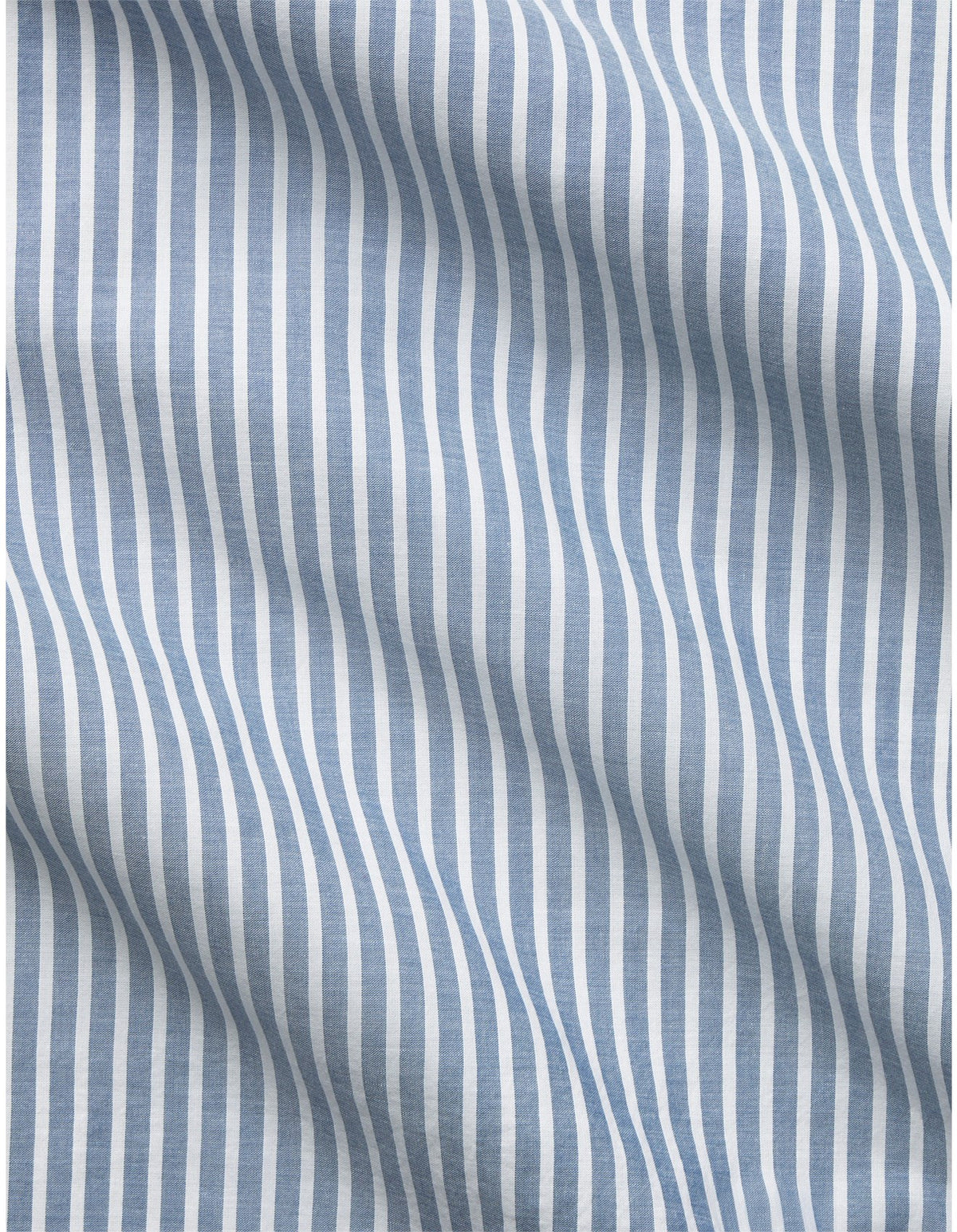 REILLY STRIPE QUEEN SHEET SET IN CHAMBRAY