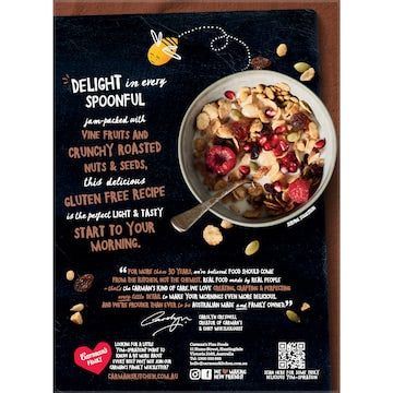 Carman's Muesli Crispy Deluxe Fruit & Nut 400g