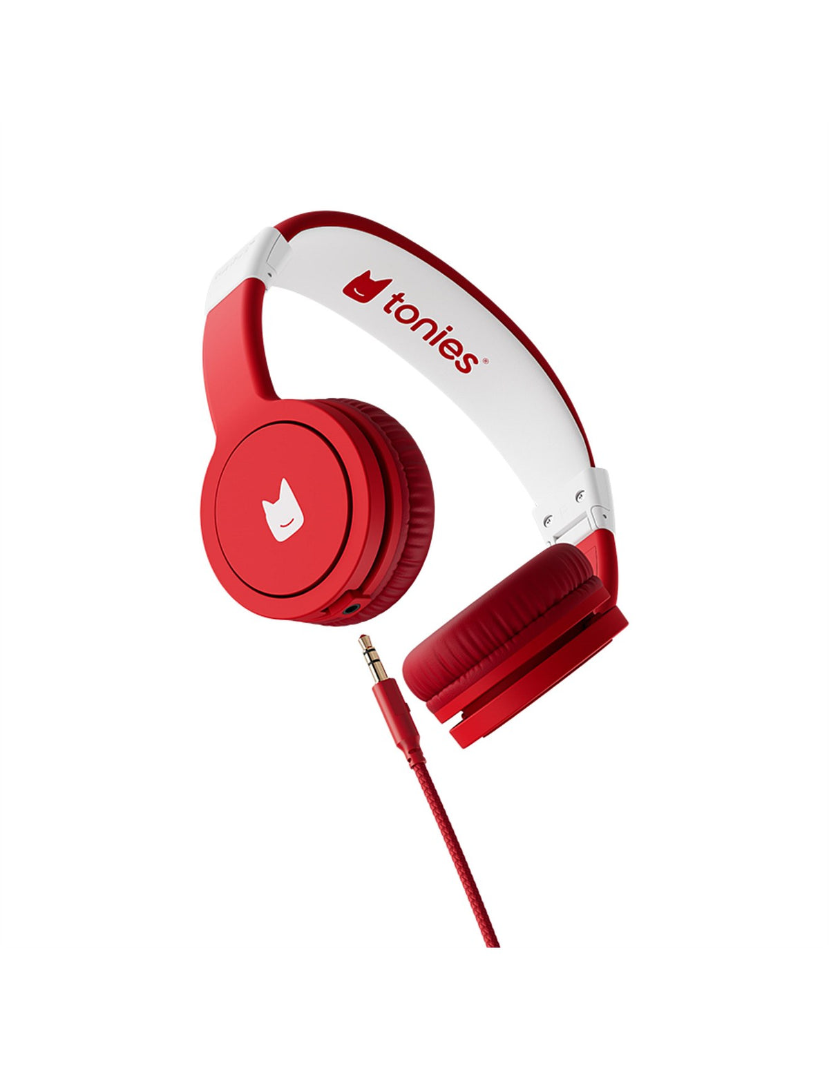 Wired Headphones - Sunset Red