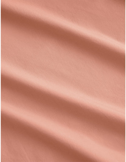 BAYLEY WASHED PERCALE SHEET SET KING IN PEACH BLUSH