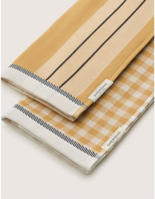 ESTE TEA TOWEL 2 PACK IN CARAMEL