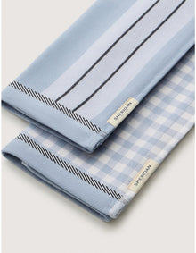 ESTE TEA TOWEL 2 PACK IN GLACIER