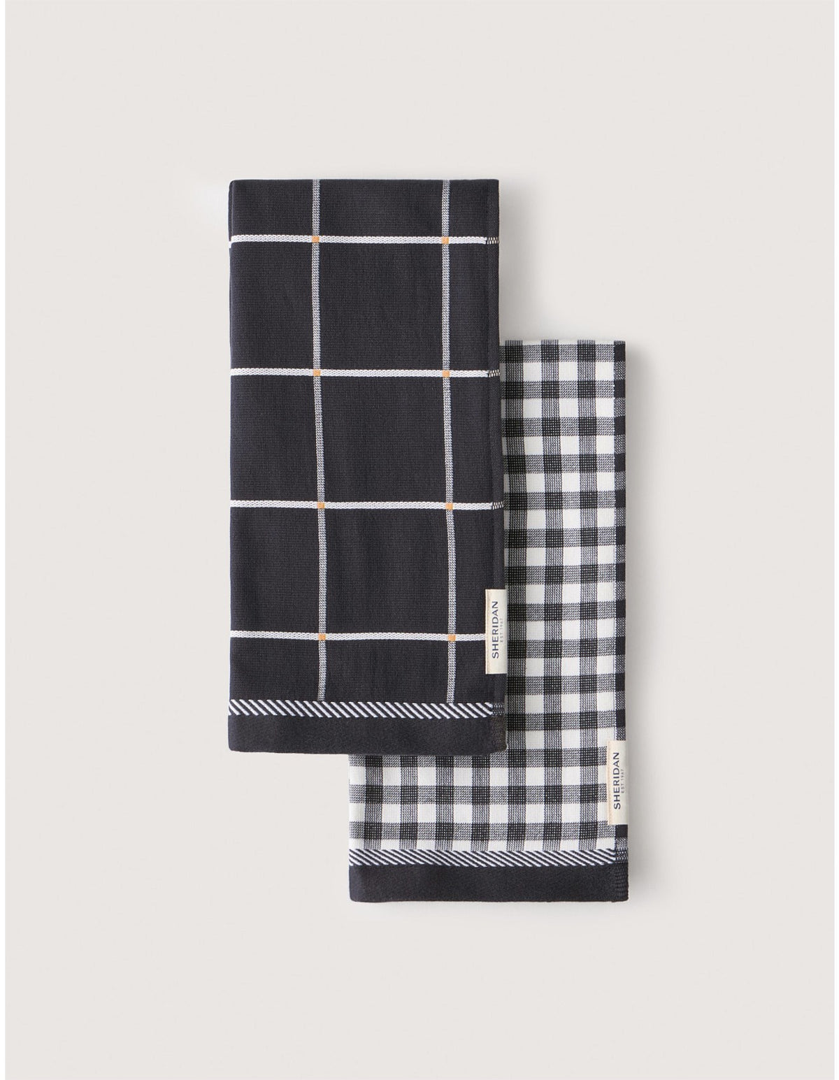FRAMA TEA TOWEL 2 PACK IN CARBON