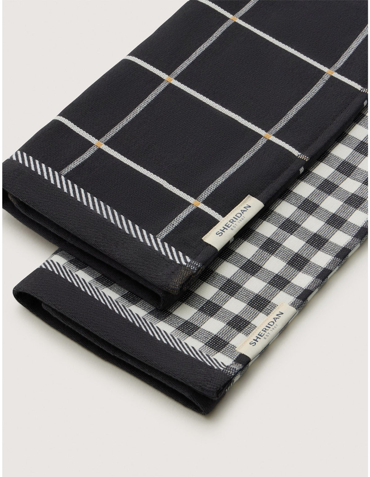 FRAMA TEA TOWEL 2 PACK IN CARBON