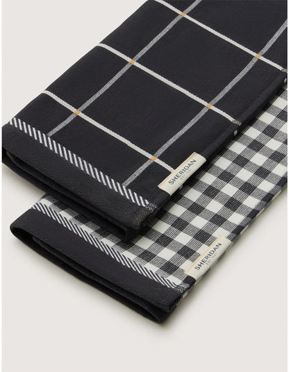 FRAMA TEA TOWEL 2 PACK IN CARBON