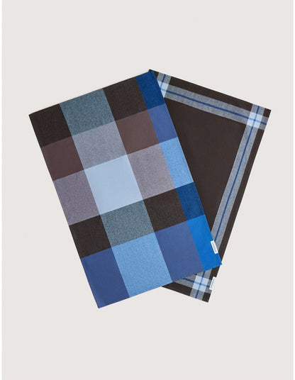 LUMO TEA TOWEL 2 PACK IN LIQUORICE