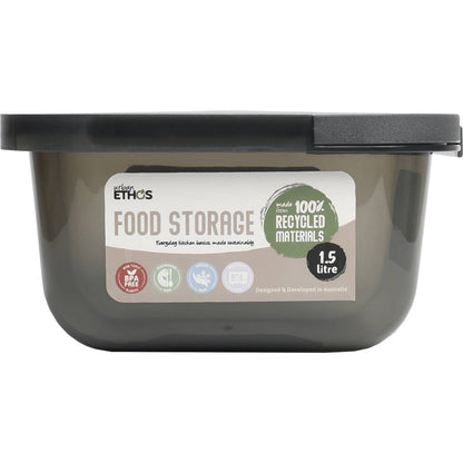 Urban Ethos 1.5l Food Storage Container Each