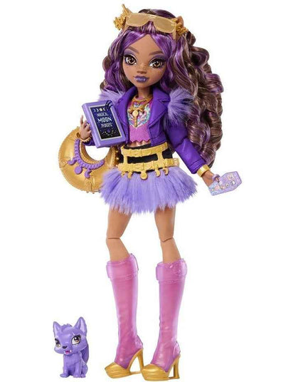Clawdeen Wolf In Furry Skirt Fashion Doll