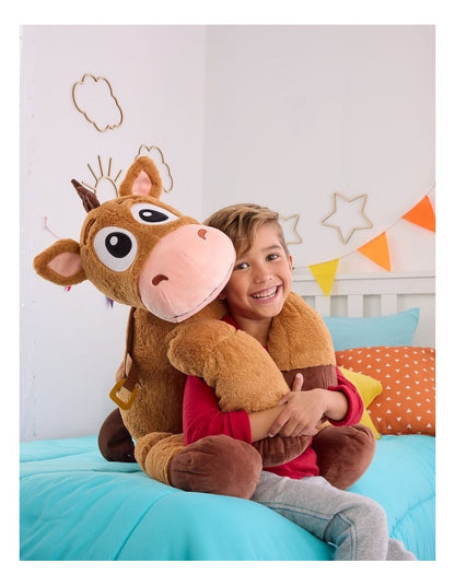 Disney and Pixar Toy Story 5 Ginormous Plush Toys, 24-inch Scale Character Soft Doll Stuffed Animal