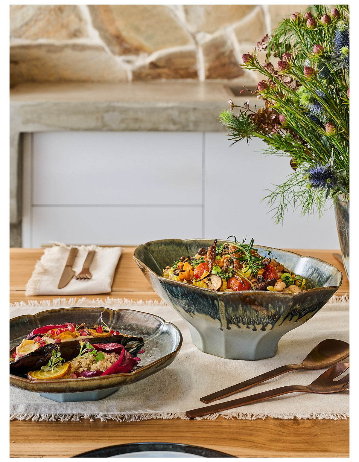 Gretta Footed Bowl 26.5cm