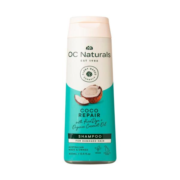 OC NATURALS SHAMPOO COCONUT REPAIR 400ML
