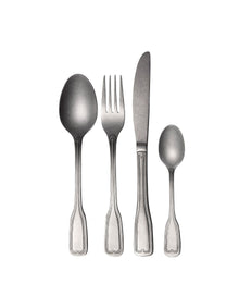 Anais 16pce Cutlery Set Vintage Silver