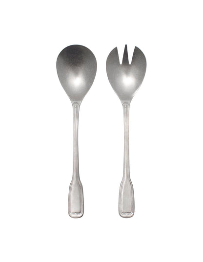 Anais Salad Servers Vintage Silver Set of 2