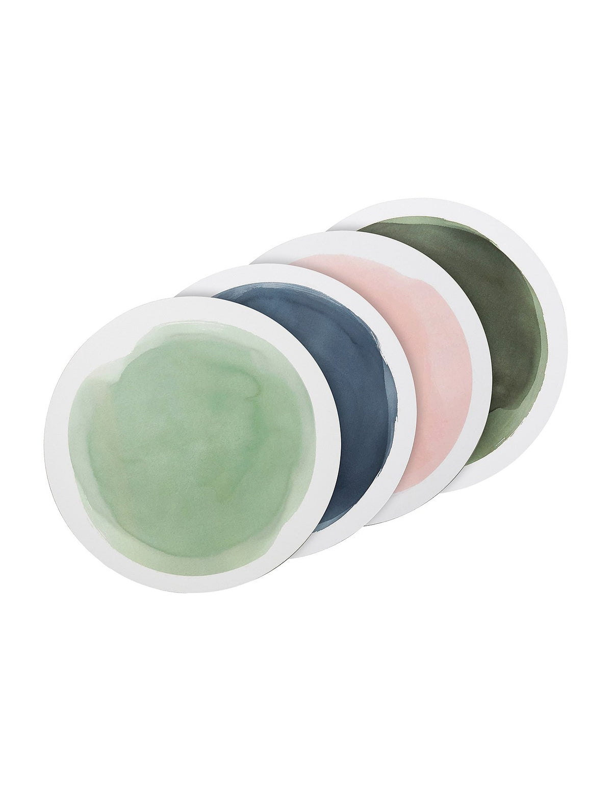 Watercolour Seaside Set of 4 Placemats 34cm