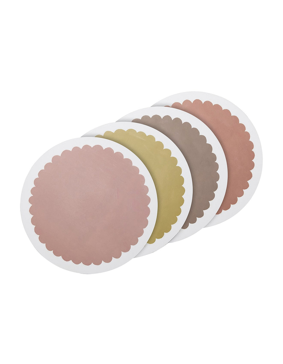 Bloom Set of 4 Round Placemats 33cm