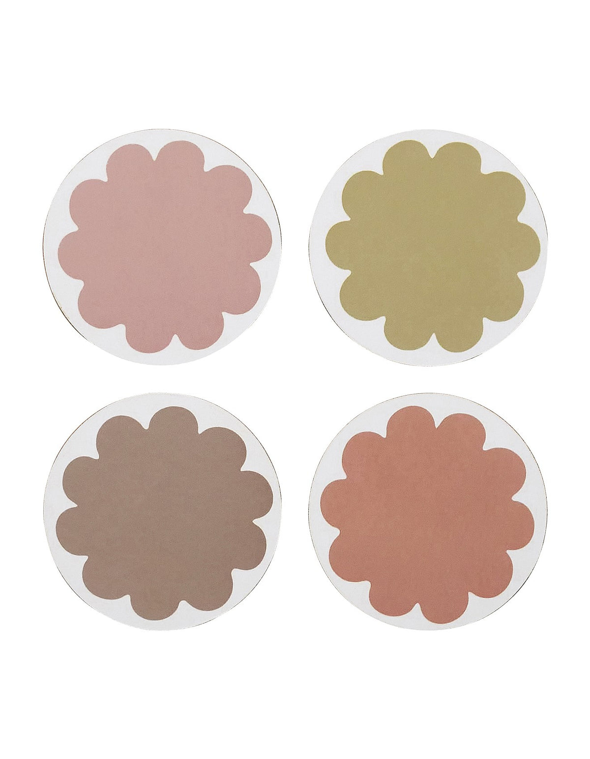 Bloom Set of 4 Round Coasters 10cm