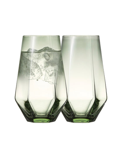 Jemma Smoke Set of 4 Hi Ball Tumblers 480ml